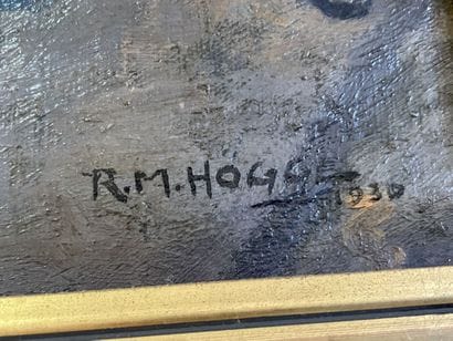 R.M. HOGGE (XIX-XX)

Notre Dame de Paris.

huile...