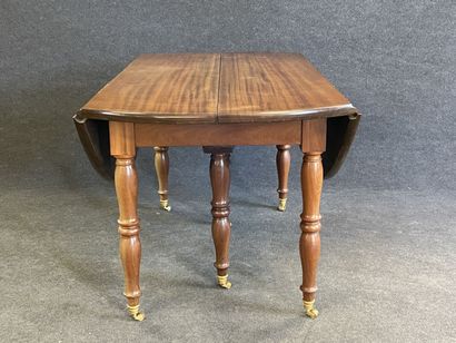 Large mahogany table, six Jacob legs

Restoration...