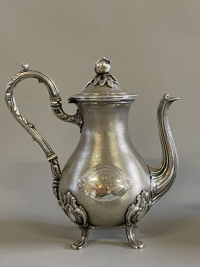 House Halphen: Service out of silver plated...
