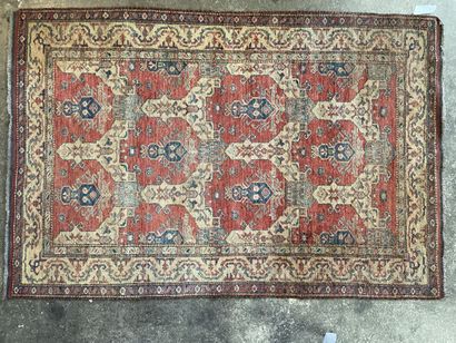 Kazak wool carpet.

Turkey.

210 x 140 c...