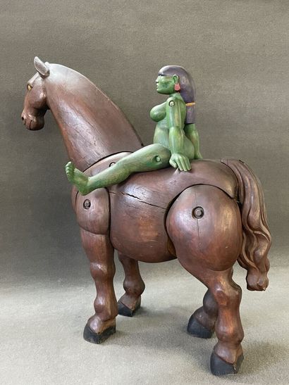 Benoit LASSERRE (1943)

Cheval et cavalière...