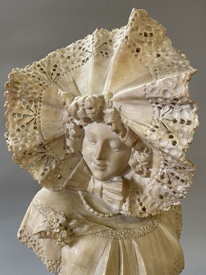 CIPRIANI after: 

Bust of woman with lace...