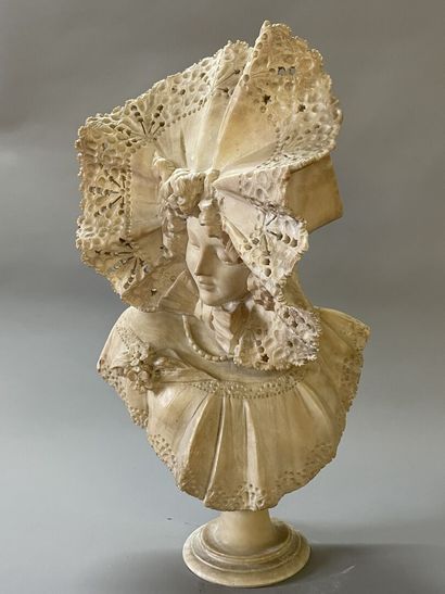 CIPRIANI after: 

Bust of woman with lace...
