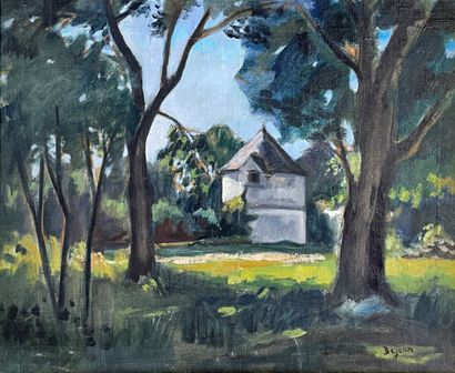 Pierre DEJEAN (1919)

Pigeonnier 

huile...
