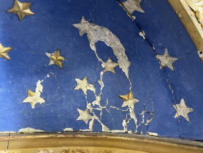 Niche forming an altarpiece, altar facing,...