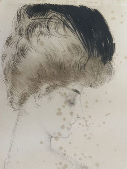 Paul César HELLEU (1859-1927)

Femme de profil

Eau-forte

(vente...