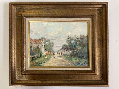 Henri STENN (1903-1993)

Village de Charente

Huile...