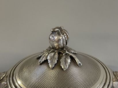 House Halphen: Service out of silver plated...