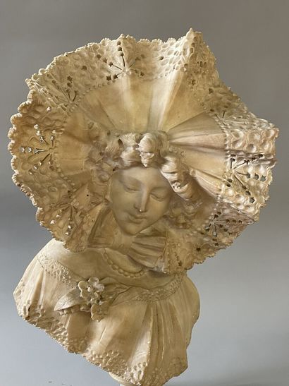 CIPRIANI after: 

Bust of woman with lace...