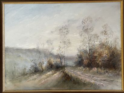 Jean-Michel NOQUET (1950-2015)

Paysage.

Huile...