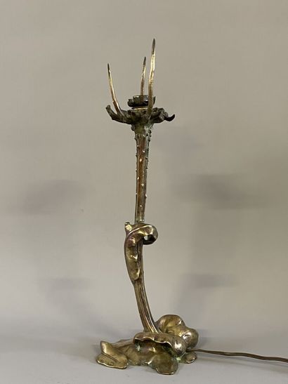 Maurice BOUVAL (1863-1916) 

Partie de lampe...