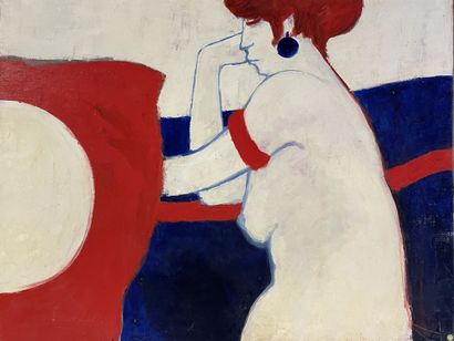 Jeanne SOCQUET (1928)

Femme pensive.

huile...