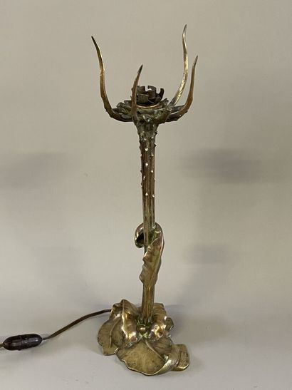 Maurice BOUVAL (1863-1916) 

Partie de lampe...