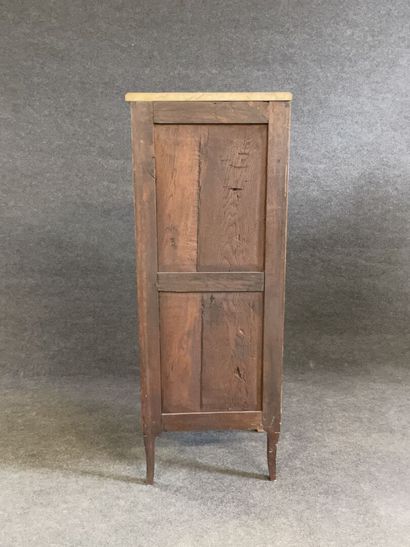 Secretary of child with floral marquetry,...