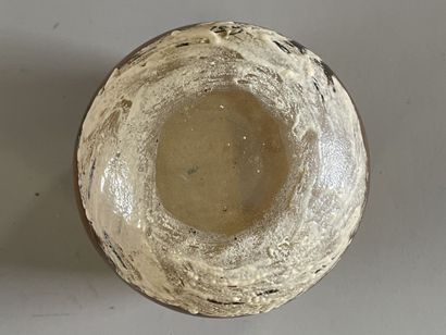 LEGRAS

Vase boule à col dentelé en verre...
