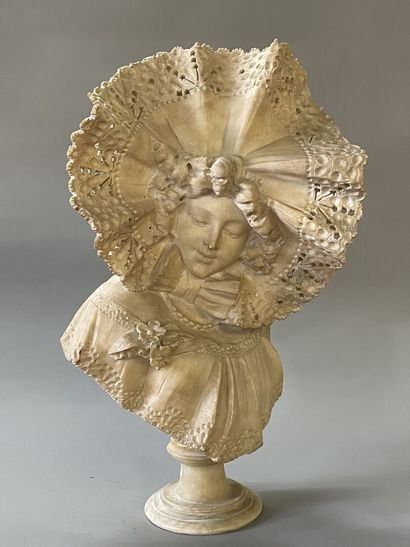 CIPRIANI after: 

Bust of woman with lace...