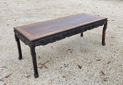 Grande table de salle à manger ou de bibliothèque,...