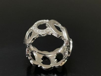 CARTIER collection C de Cartier, 
Large bague...