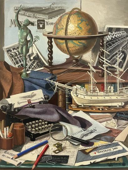 Charles CERNY (1892-1965)
Nature morte à...