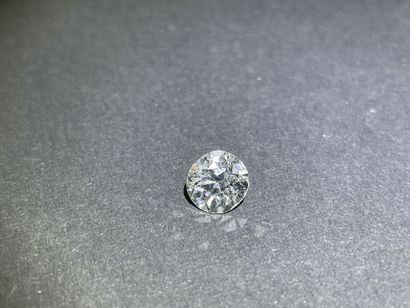 Diamant taille arrondie ancienne, 2.03 ct,...