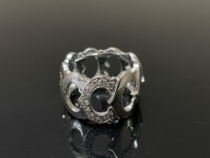 CARTIER collection C de Cartier, 
Large bague...