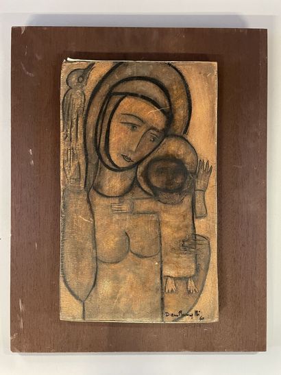 Diem Phung Thi (1920-2002) artiste vietnamienne,...