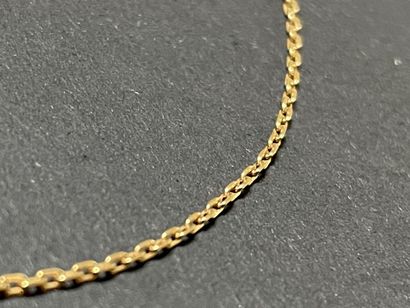 Chaine en or , fine maille.
Or 750°/00
L:...
