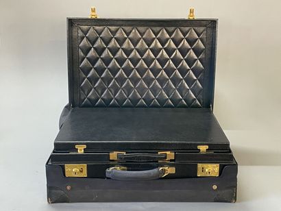 Luxueuse valise comprenant une mallette de...