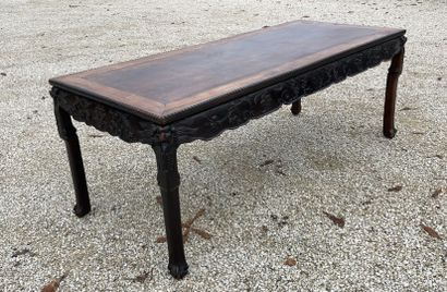Grande table de salle à manger ou de bibliothèque,...