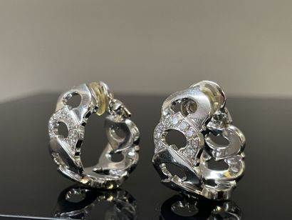 CARTIER collection C de Cartier, 
Paire de...