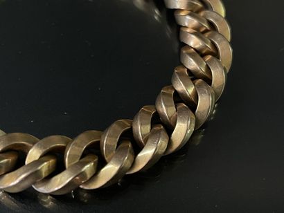 Bracelet en or, 750°/00. 
L. :20 cm. 
Poids...