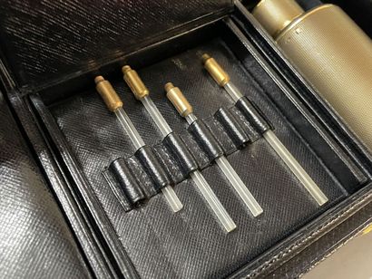 Luxueuse valise comprenant une mallette de...