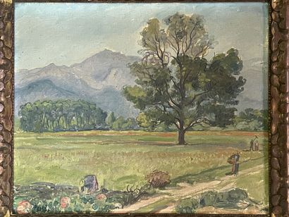 Jean PESKÉ (1870-1949)
Parc des Conques.
huile...