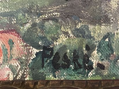 Jean PESKÉ (1870-1949)
Parc des Conques.
huile...