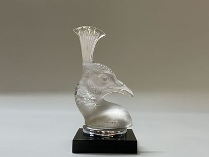 René LALIQUE - 
Tête de paon
Presse papier...