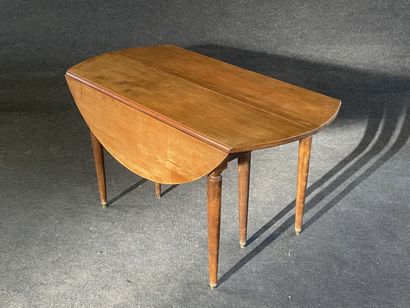 Mahogany shutter table with six legs.
Carries...