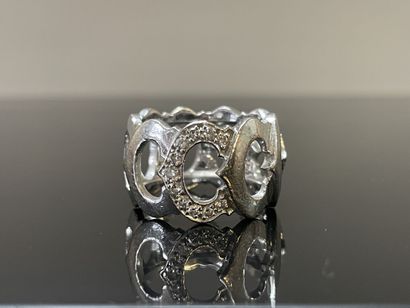 CARTIER collection C de Cartier, 
Large bague...