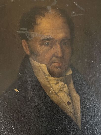 Ecole allemande fin XVIII°-début XIX°
Portrait...