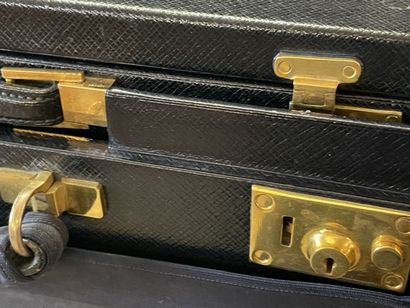 Luxueuse valise comprenant une mallette de...