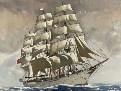 Charles CERNY (1892-1965)
Paire de marines
Deux...