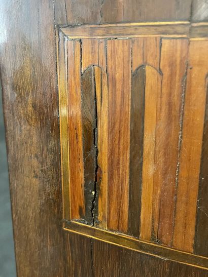 High glazed secretary, type Bonheur du jour,...