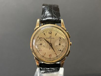 BREITLING Montre bracelet, cadran en plaqué...