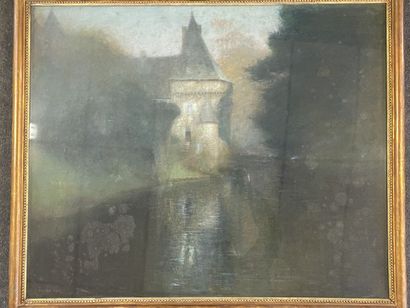 * Charles LEANDRE (1862-1934)
Chateau au...