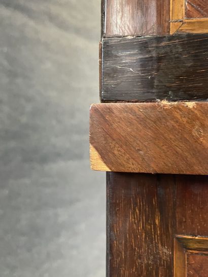 High glazed secretary, type Bonheur du jour,...