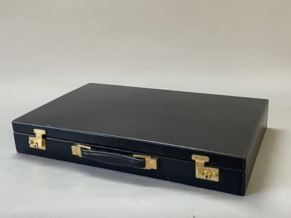 Luxueuse valise comprenant une mallette de...