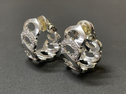 CARTIER collection C de Cartier, 
Paire de...