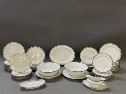 BERNARDAUD à Limoges, Service Vercors avec...