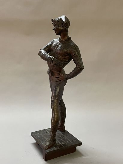 Émile LAPORTE (1858-1907)
Arlequin.
Epreuve...