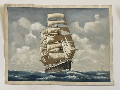 Charles CERNY (1892-1965)
Paire de marines
Deux...