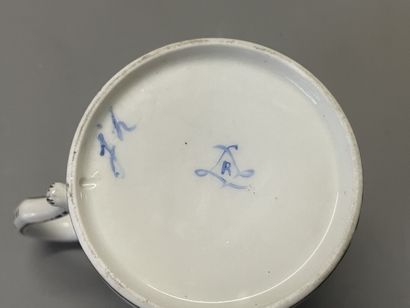 SEVRES XVIII°: 
Set of three litron cups...
